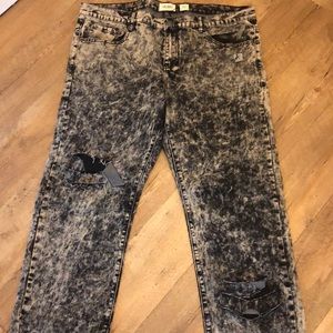 1 of 1 altered Stone wash jeans